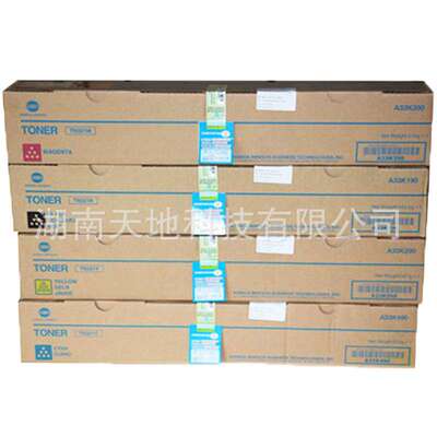 柯尼卡美能达原装TN321KCMY黑蓝红黄碳粉 C224e/C284e/C364e粉盒