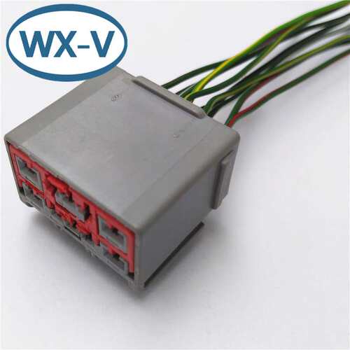 7283-6459-40 线束368047-1公母368050-1汽车防水连接器DJ71616Y