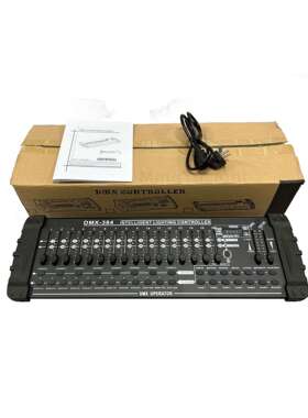 DMX控制台 舞台灯光控制器 摇头灯光束灯控台384A控台384B控台