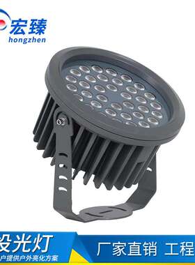 文旅工程景观灯72W108W防水七彩照树文旅投光灯