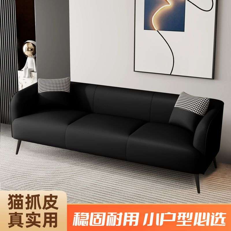 整装科技布艺沙发小户型双人两三人客厅出租房公寓网红款简易直销