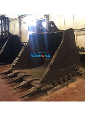 斗山DX700挖掘机  4.5方高强耐磨岩石挖斗 挖斗