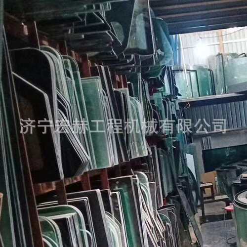 SY215-8 SY330 SY385挖掘机玻璃 钢化 夹胶 推拉框 前挡 后档