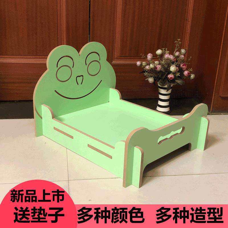 狗窝狗床木质床泰迪宠物窝猫窝狗狗床宠物用品木质床宠物窝床