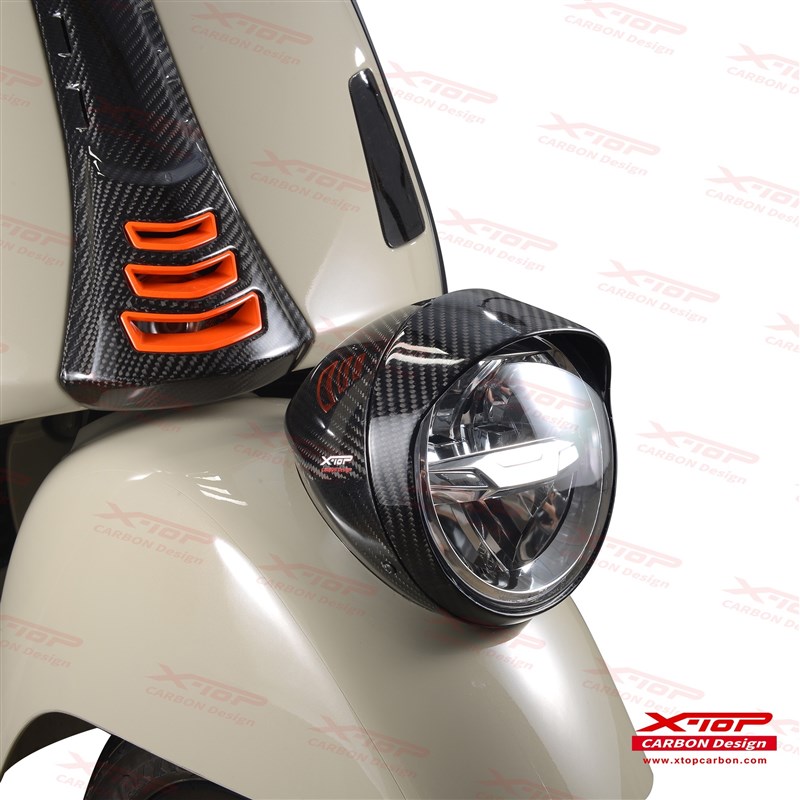 VESPAd300 改装黑化  GTSGTV300六日款碳纤维 改装 轻量化维斯帕