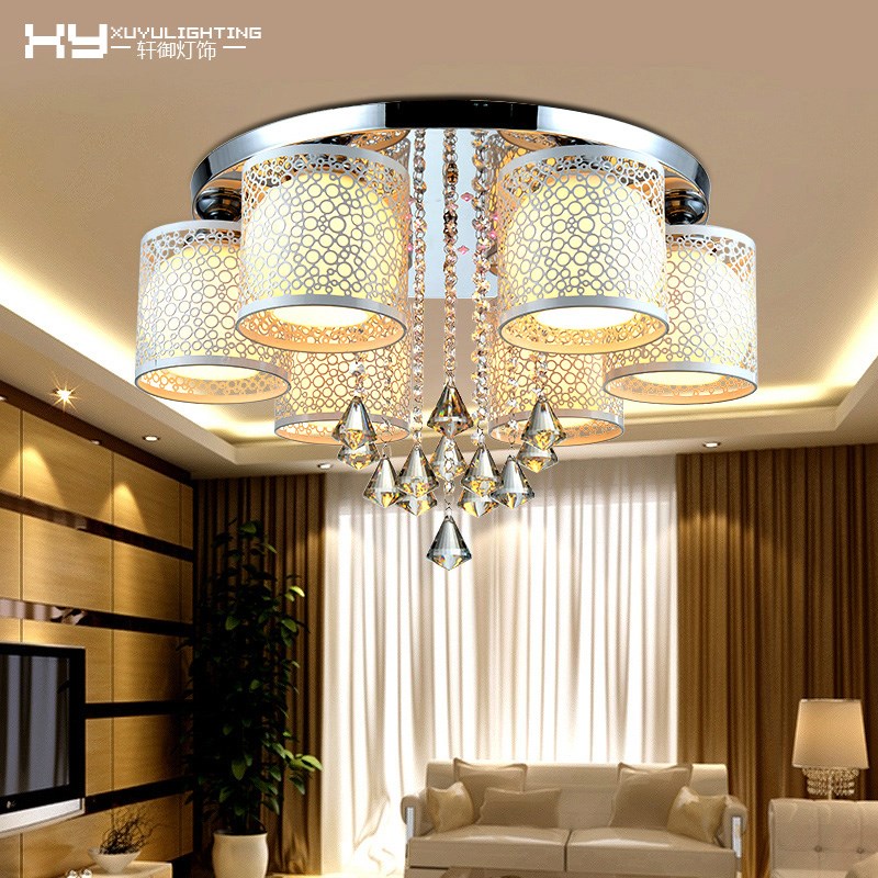 客厅吊灯现代简约大气创意主v卧室房间吸顶大灯餐厅灯具2024年新