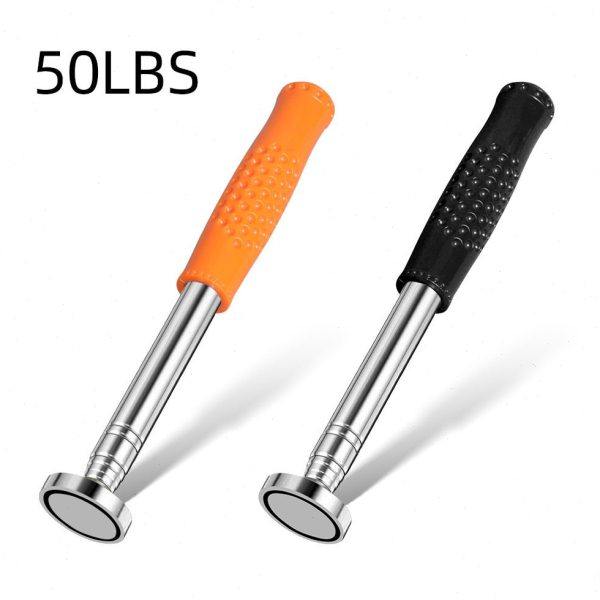 金属磁性捡拾器50磅橙柄强磁力吸铁棒可伸缩延长杆磁铁头汽修工具,五金/工具,其它工具,淘宝优惠券,粉丝福利购,淘宝优惠卷