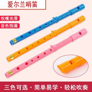 DZ02爱尔兰哨笛 树脂哨笛直笛高音D调锡笛 初学者入门6孔竖笛子