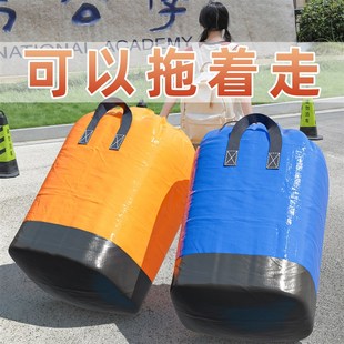快递中转袋带提手防水耐磨抽绳收C纳袋大容量搬家打包袋子物流集
