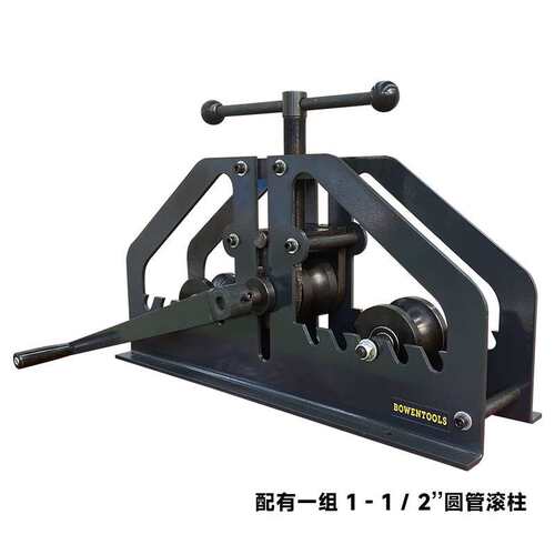 手动小型功能多钢管弯管机TR-60 扁钢半径弯曲机全钢结构坚固