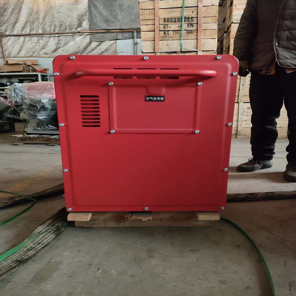 便携式 8kW柴油发电机 电启动三项220V  应急柴油发电机组 小发电