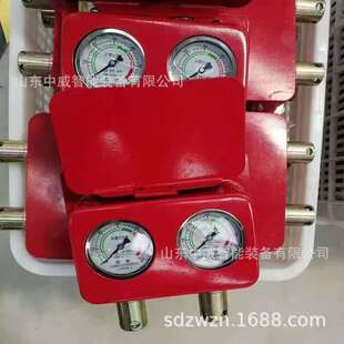 矿用液压支架双通道数字压力计供应商 井下液压支架测压表三表