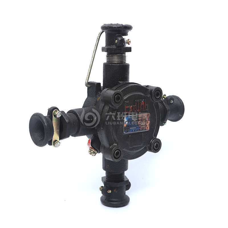 矿用隔爆型低压电缆接线盒BHD2-25/660(380)系列接线盒铸铁材质