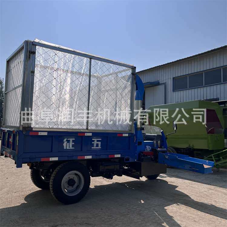 牛场长短可调牧场铡草机饲养秸秆揉丝机家畜机械电动切碎机