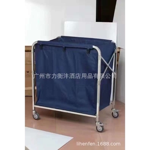 酒店服务车布草车折叠式布草车可折叠式布草车旅店布草车大号方管