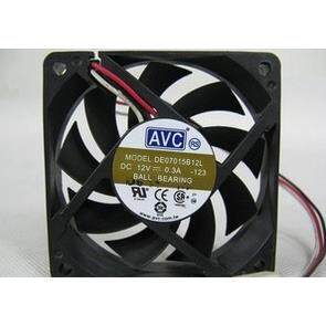 供应原装AVC DE07015B12L 7015 12V 0.3A CPU散热风扇