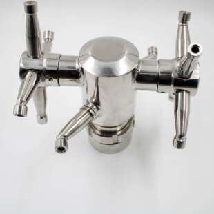 50旋转清洗器双循环刷罐器 万向式 CCH 万向螺纹喷嘴304 洗罐器