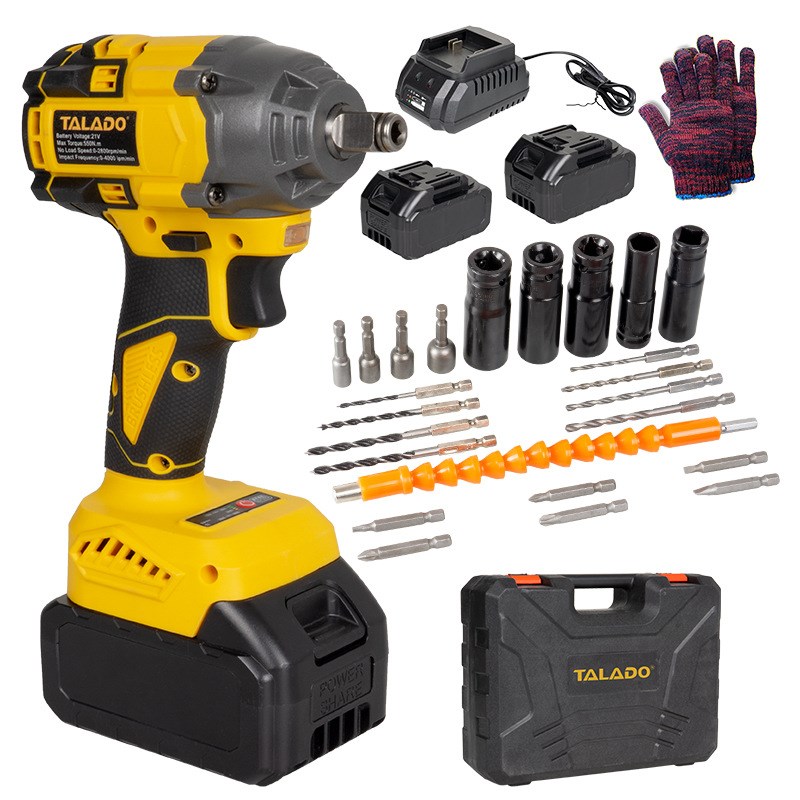 无刷电动扳手大扭力起子机冲击风炮D扳手汽车脚手架木工带BIS电池