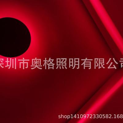 壁灯360°洗墙3000K DMX512 RGBW 亮化户外跑马彩光投光灯窗台灯