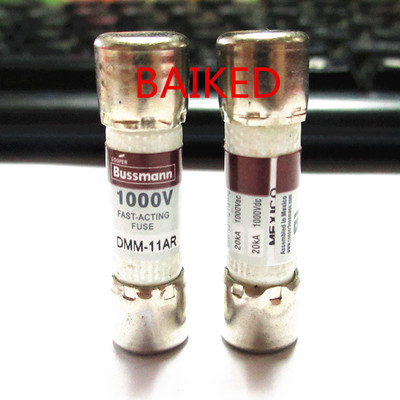 万用表Bussmann 1000V FAST-ACTING FUSE 1KV DMM-11AR 11A保险丝