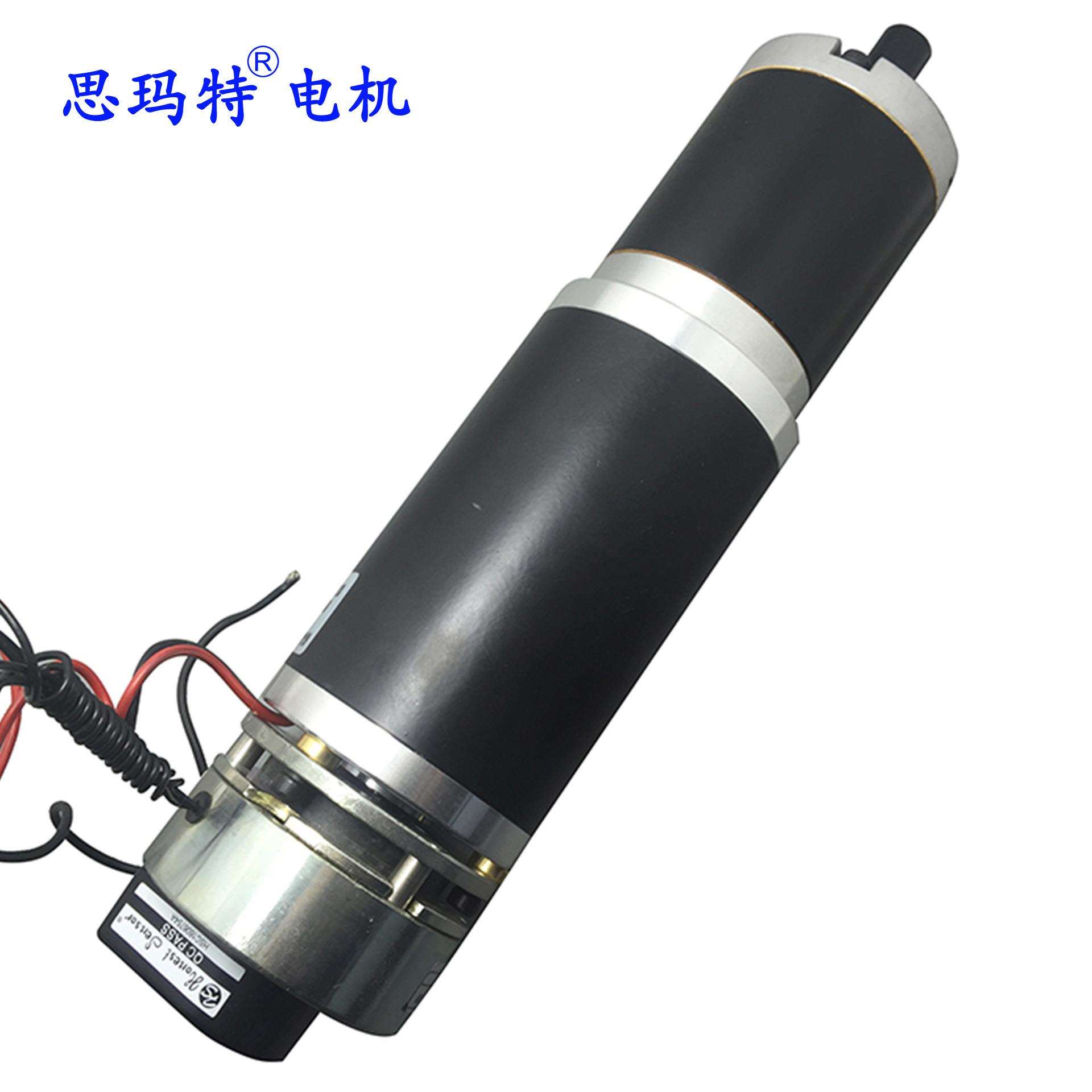 直流无刷或有刷直流电机 可配磁光电编码器 带齿轮箱 刹车一体化