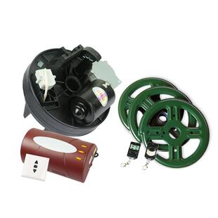 厂家【澳式门】电机遥控卷闸门遇阻反弹平衡门机24V直流