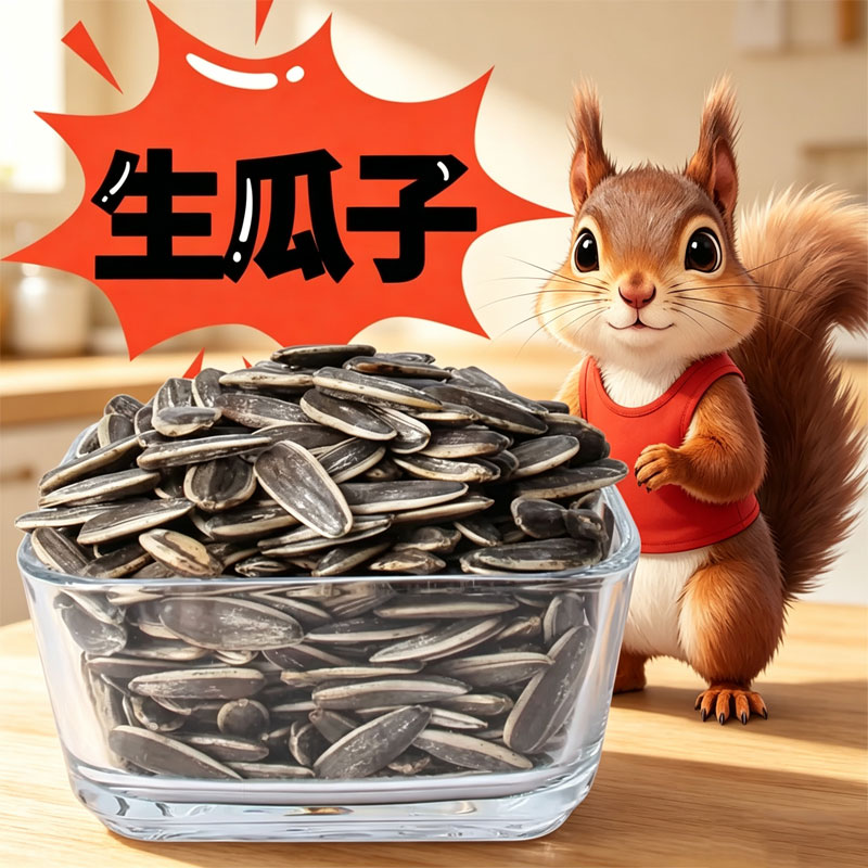 冠之亚松鼠葵花籽主粮幼崽爱吃图片