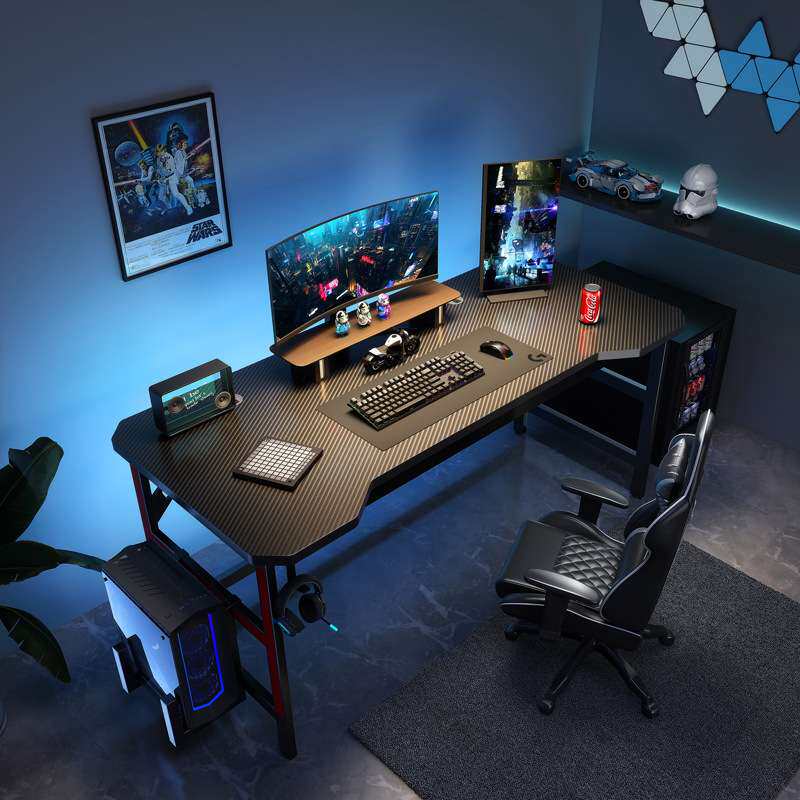 桌子电脑桌家用台式机电竞桌椅套装卧室学习书桌小型工作台办公桌