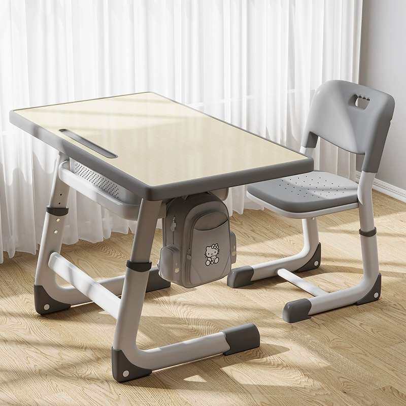 校用课桌椅可调节升降小学生儿童环保学习书桌厂家 课桌椅套装