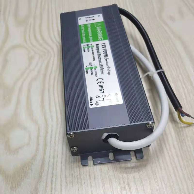厂家直销12V100WLED恒压灯条防水电源 室外led灯具大功率开关电源
