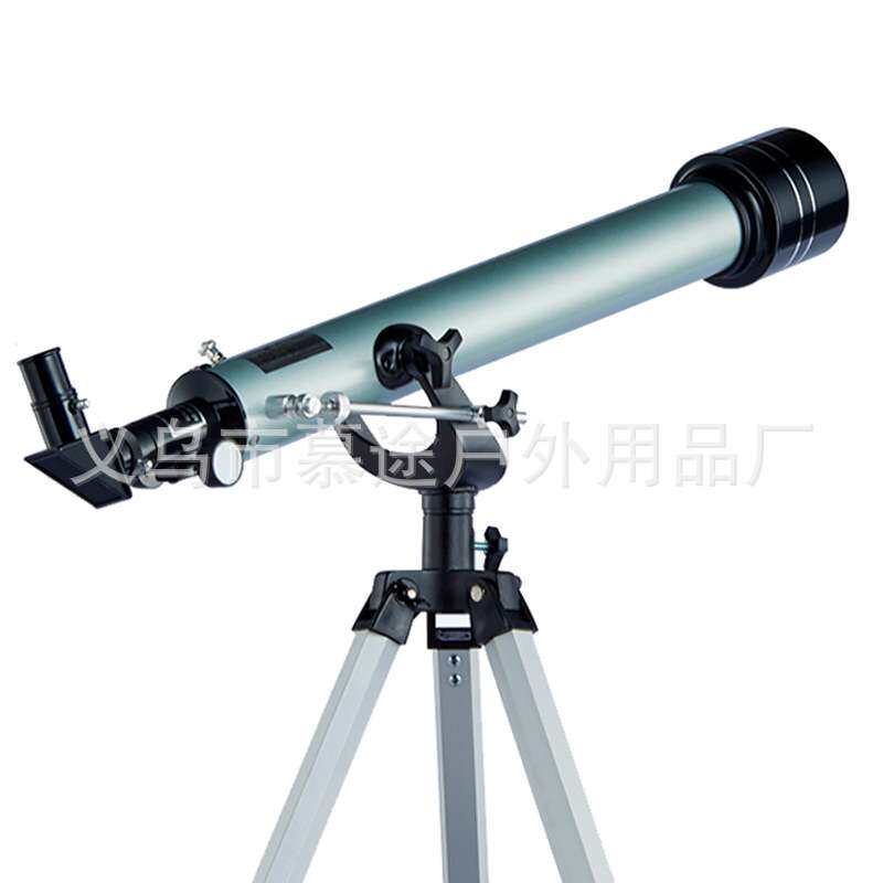 跨境F70060天文望远镜 折射式长焦距高清高倍大口径入门级望眼镜