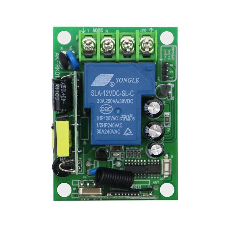 滑盖远距离遥控大功率220V30A一路开关电源稳压1路水泵灯具控制器