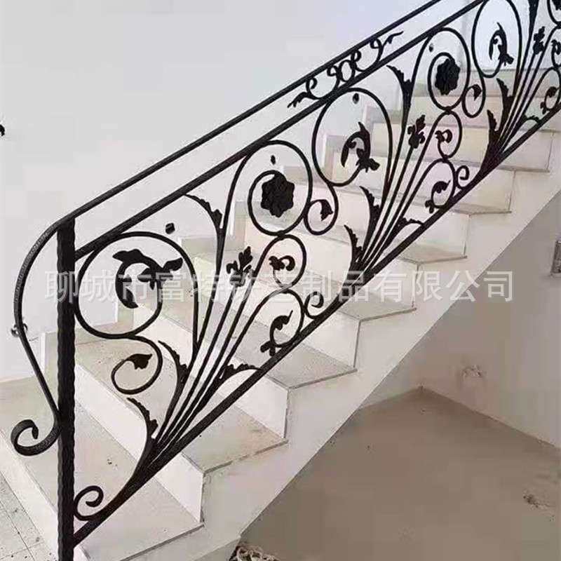 广州 锻打铁艺配件 一把花 欧式楼梯 装饰组合花 阳台护栏配件