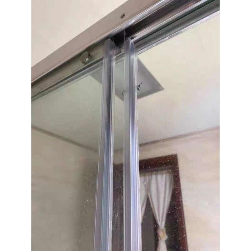 加厚h玻璃门密封条无框窗缝封边浴室U型J磁吸防风撞淋浴房挡水胶