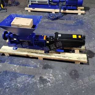 上海汇浪 G型单螺杆泵高扬程不锈钢污泥泵G20-1 G25-1污泥螺杆泵