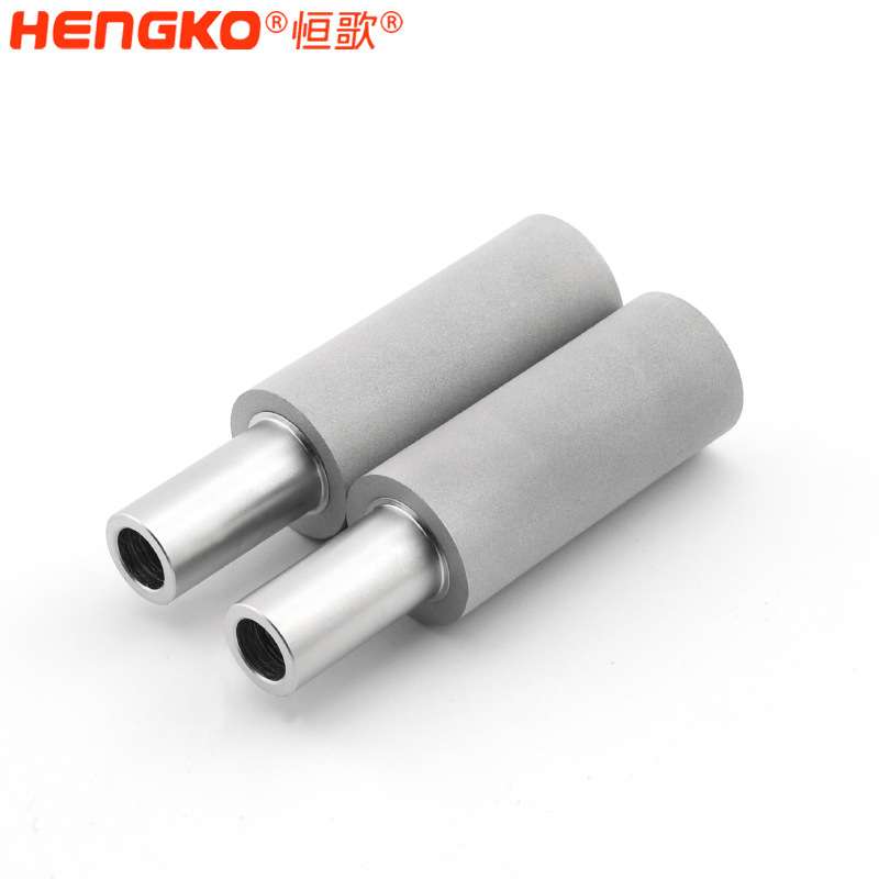 啤酒制造1-5微米气体液体微孔透气分布过滤器多孔金属烧结滤芯