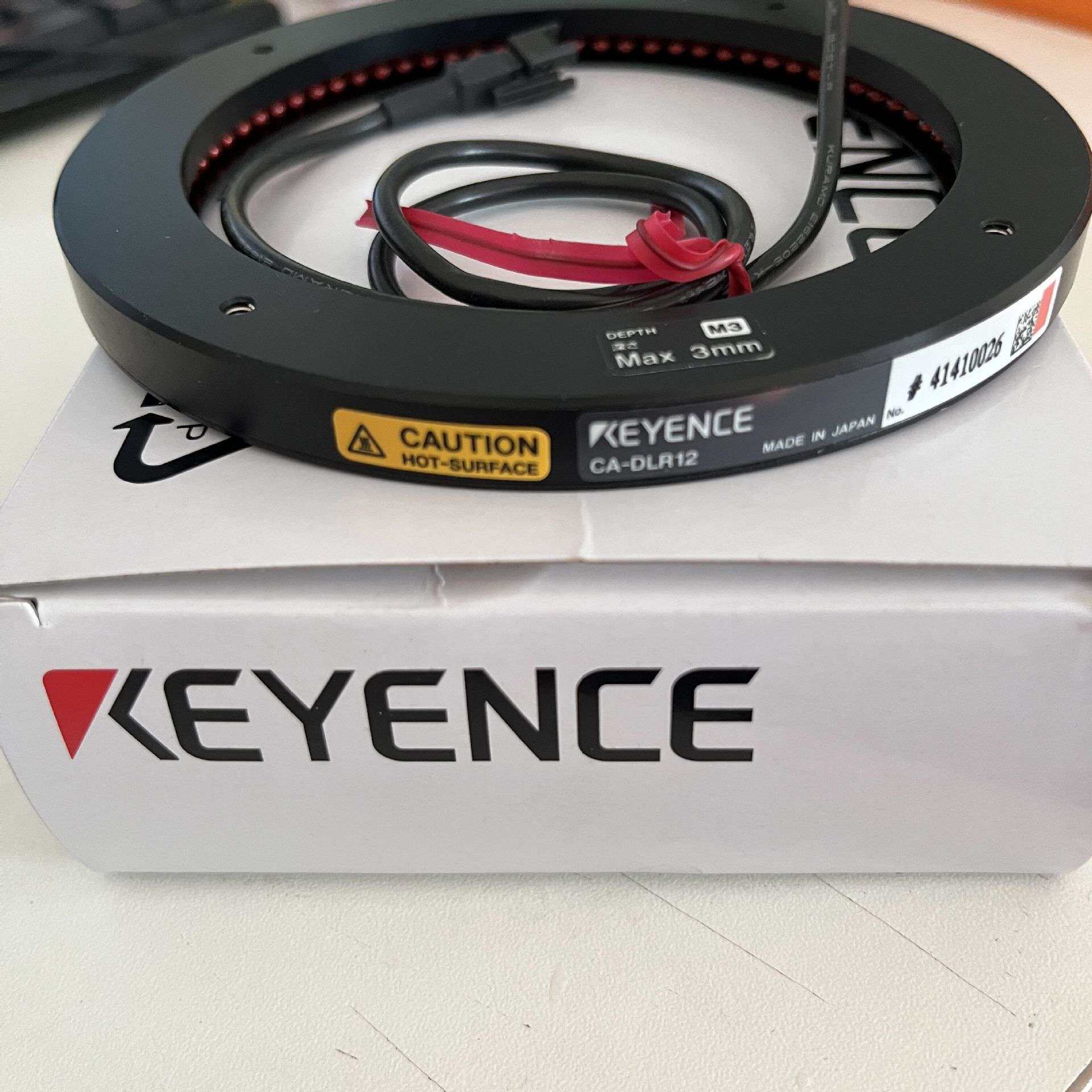 KEYENCE/基恩士 CA-DLR12环形光源红色原装现货供应