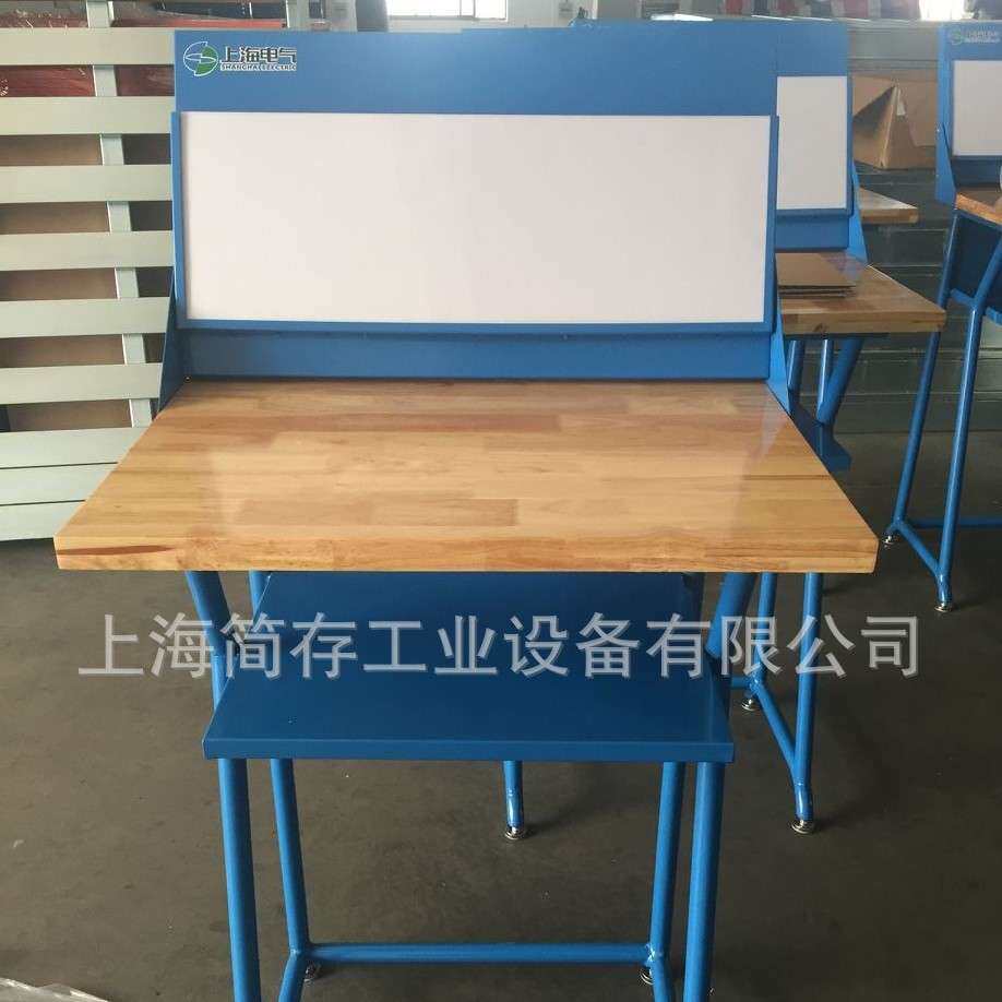 榉木指接操作台 实木看板工作桌 电器厂维修桌 焊接式车间钳工台