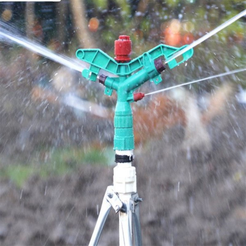 可洒寸绿化草坪度喷灌360w塑料降温摇臂喷头控水器农用旋转1园林