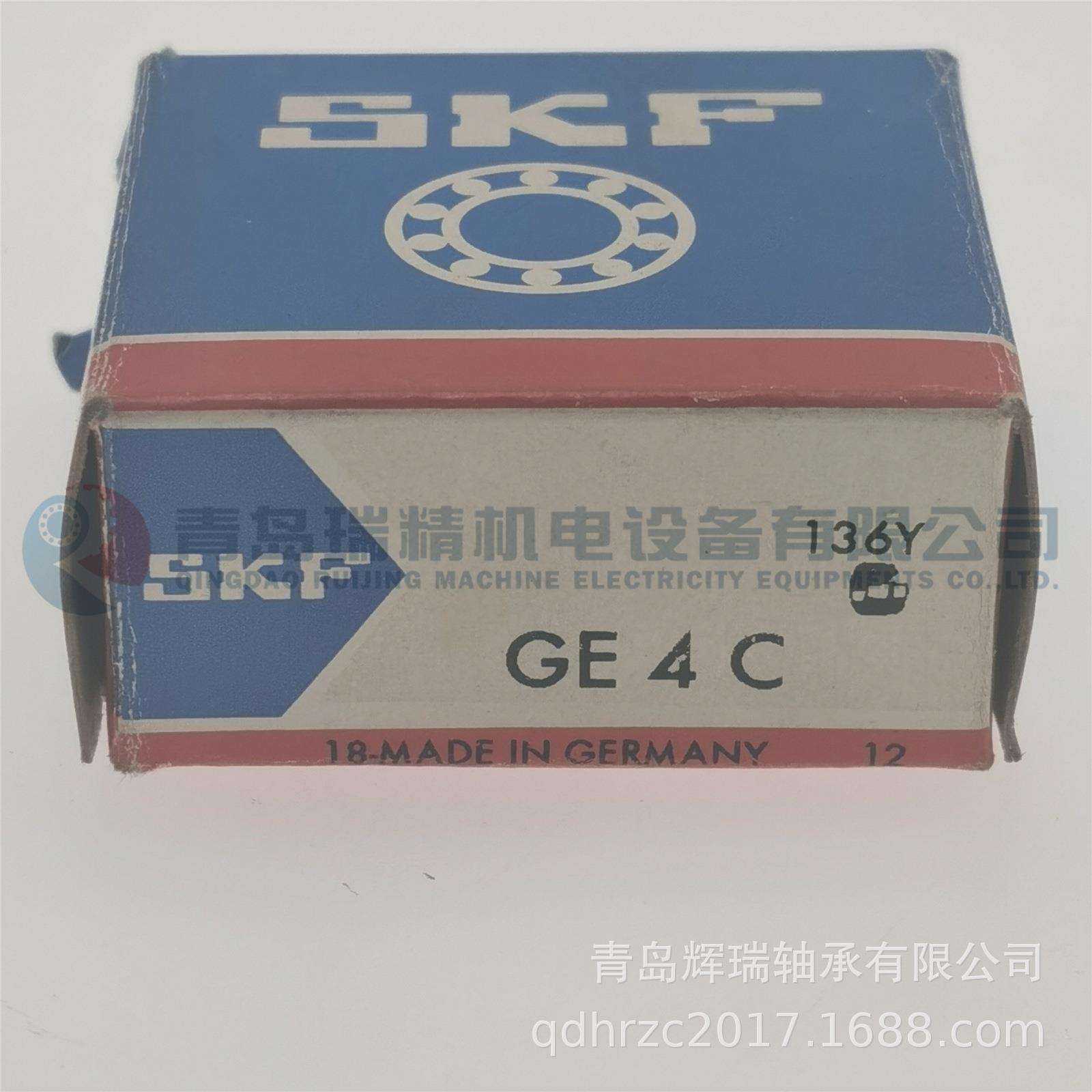 S-K-F 微型关节轴承 GE4C 4mm X 12mm X 5mm