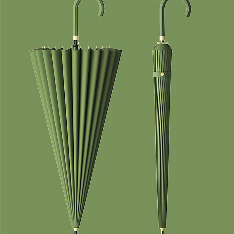 24骨长柄雨伞男士大号加大加固加厚抗风防J风暴雨专用手动定制log