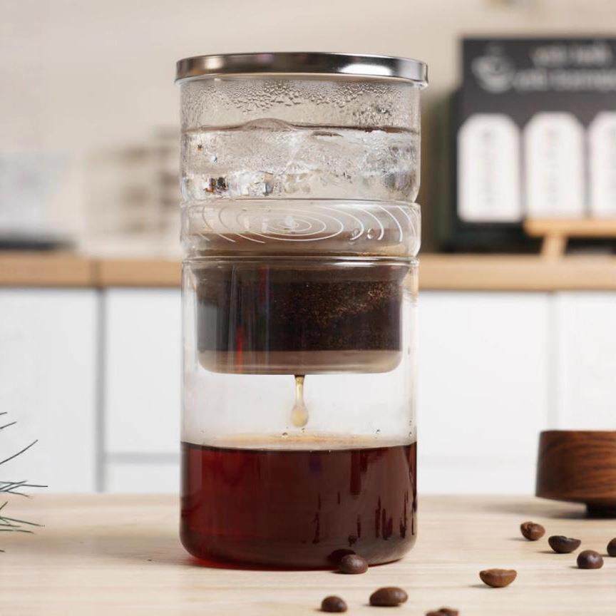 热卖iCafilas冰块冰滴咖啡壶冷泡茶壶冷翠水果咖啡杯器具冷萃