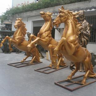 园林景观玻璃钢雕塑仿真动物马飞马婚庆公园酒店广场装饰模型户外