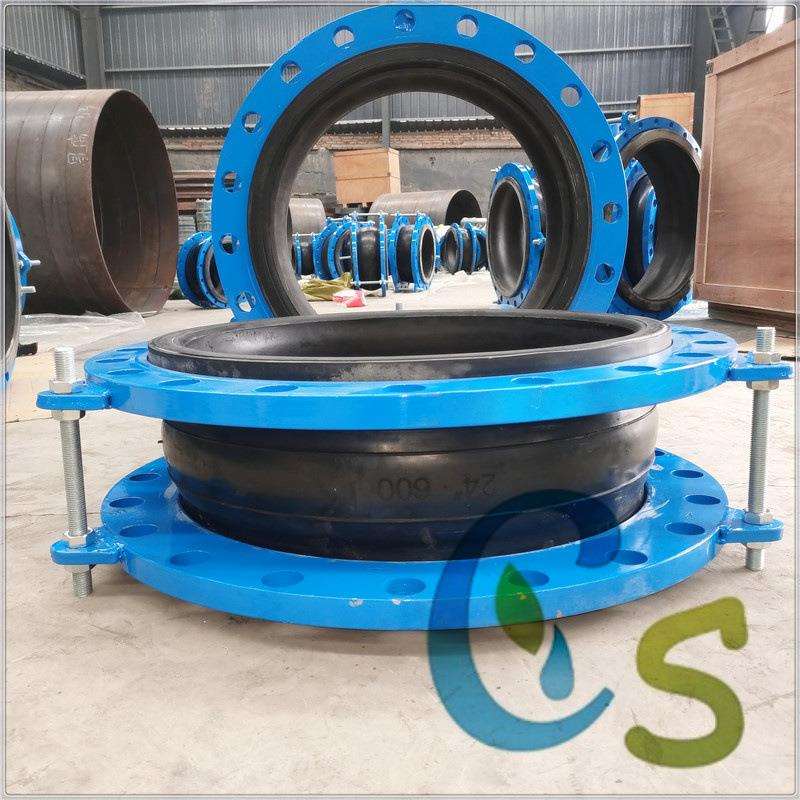 排水处理用耐磨大翻边橡胶接头 三元乙丙橡胶接头 橡胶膨胀节尺寸