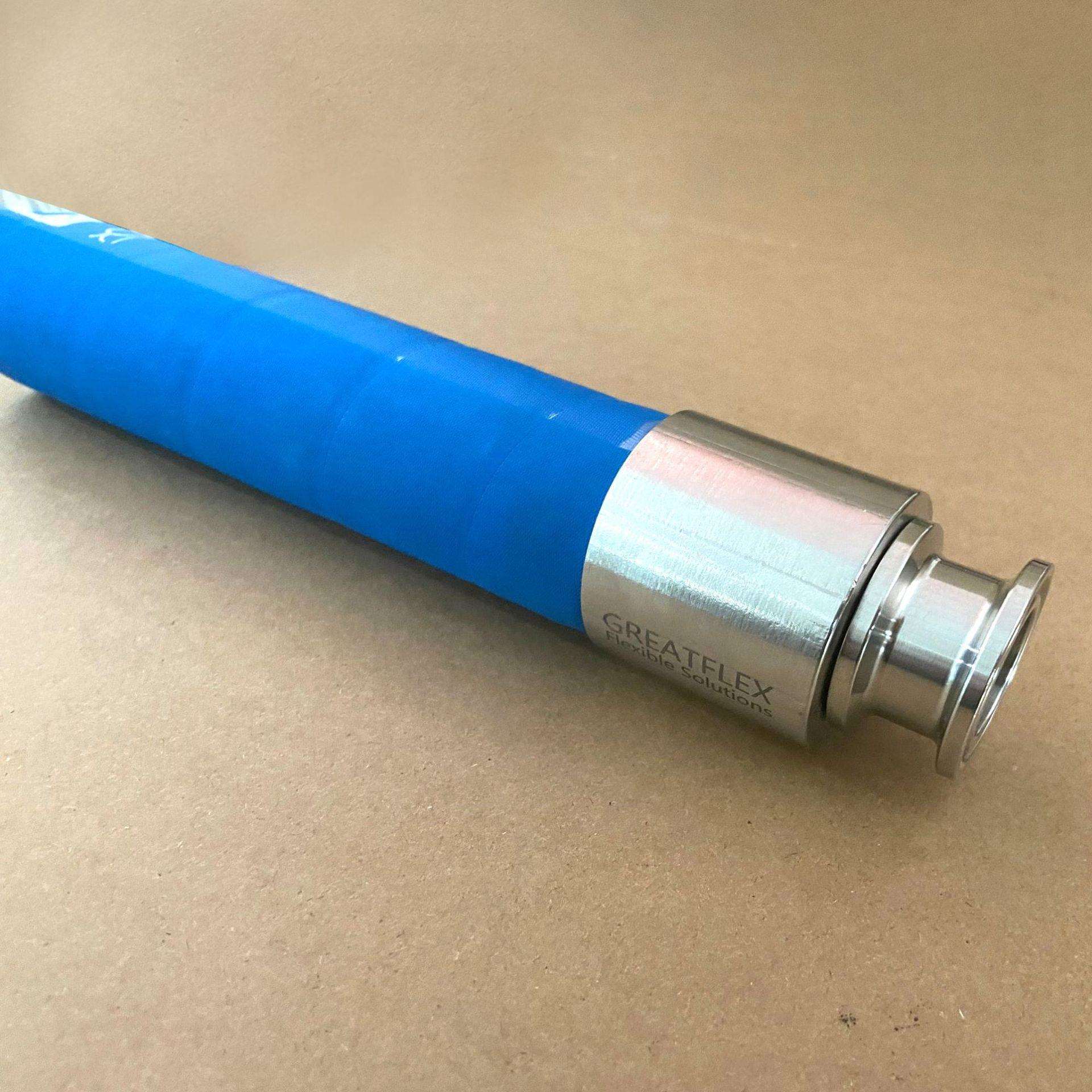 GREATFLEX蓝色钢丝夹布耐高温耐油橡胶软管4分6分耐高压RN40