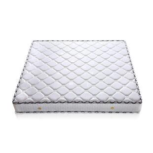 席梦思天然椰棕偏硬弹簧床垫软硬适中1.5米1.8米经济型棕榈垫白色