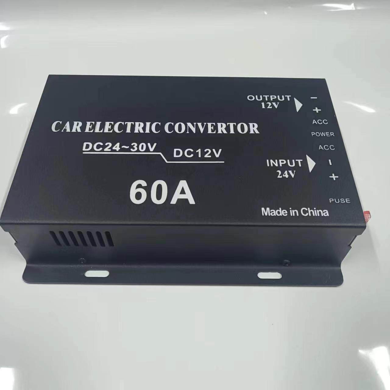 车载电源降压器36V~24V转12V音响 转换器60A带记忆足功率高转低
