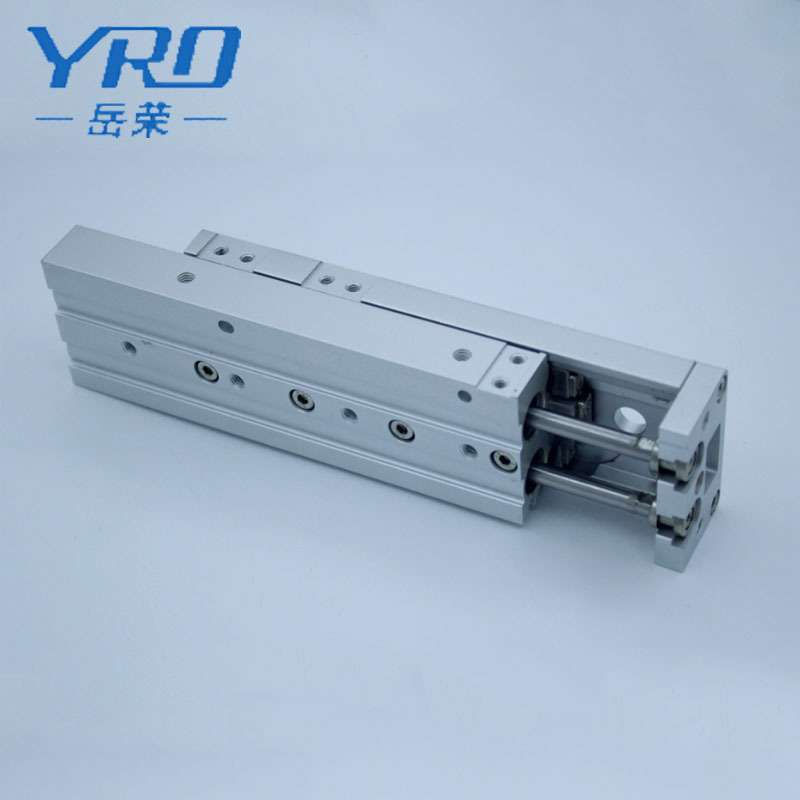 岳荣滑台气缸mxs12-10-20-30-40-50-75/MXS12L-100AS双轴气动滑台