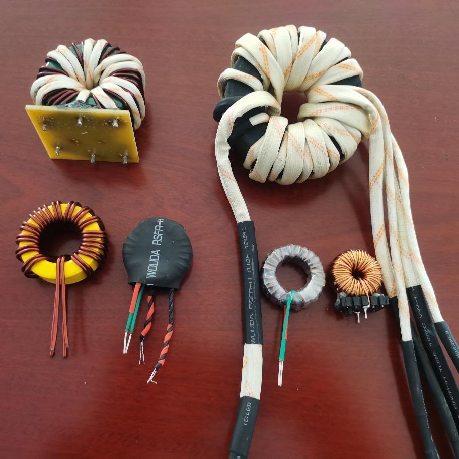 储能电感非晶纳米晶80-50-25大功率电感变压器三相 四相共模电感