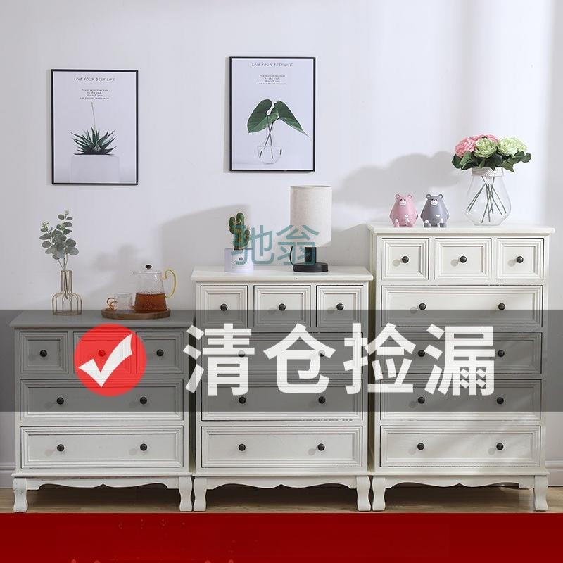 FN6五斗柜实木特佳卧室抽屉储物柜客厅收纳柜子家用五斗厨斗柜子